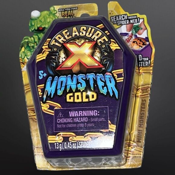 NIP Moose Group Treasure X Monster Mini Monsters Coffin - Picture 1 of 2